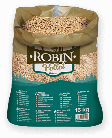 worek pelletu opałowego Robin do kupienia w Ujeździe lub sklepie internetowym